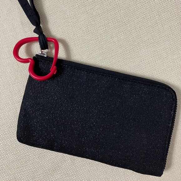 Lululemon Ivivva Corner Zip Wristlet Wallet w/Heart - Picture 2 of 5